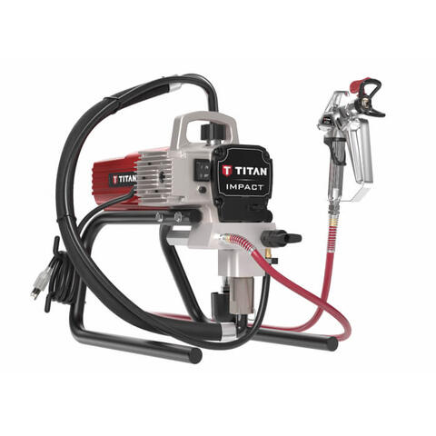 Overview of the Titan Impact 410 Electric Paint Sprayer Skid