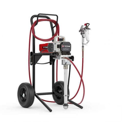 Overview of the Titan Impact 410 Electric Paint Sprayer High Rider