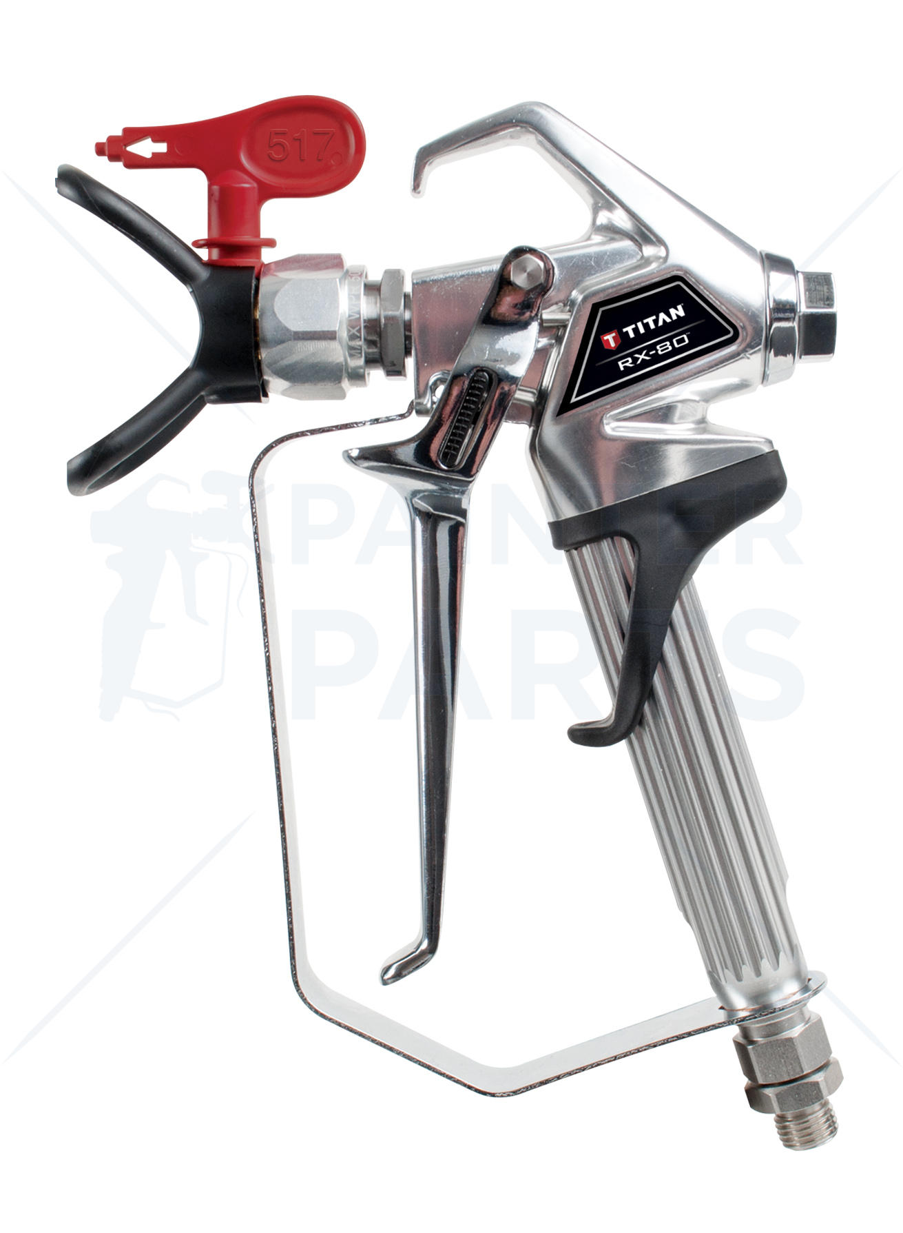 Titan RX-80 Aluminum 4 Finger Spray Gun with TR1 Tip