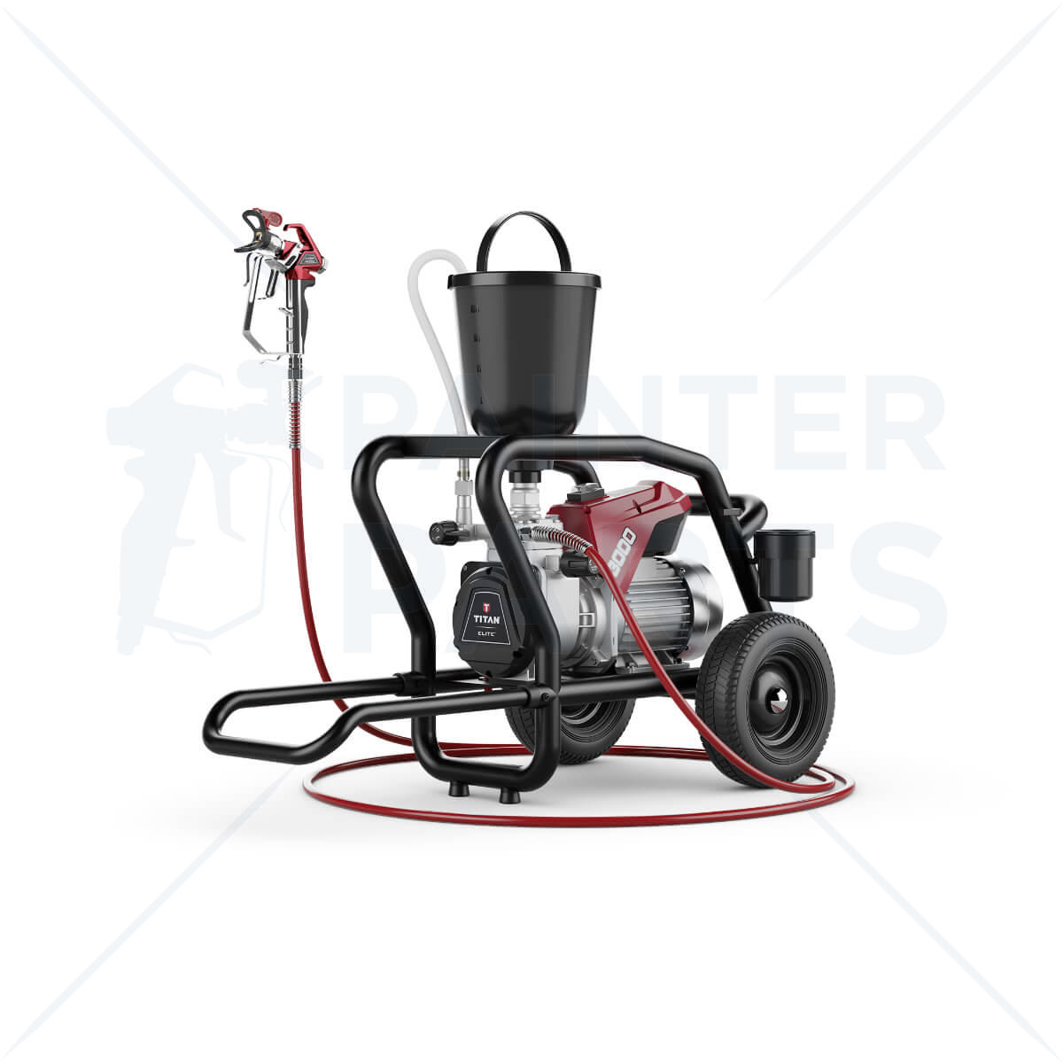 Shop Titan 1 Gallon Paint Hopper For Select Hydraulic Sprayers 341267