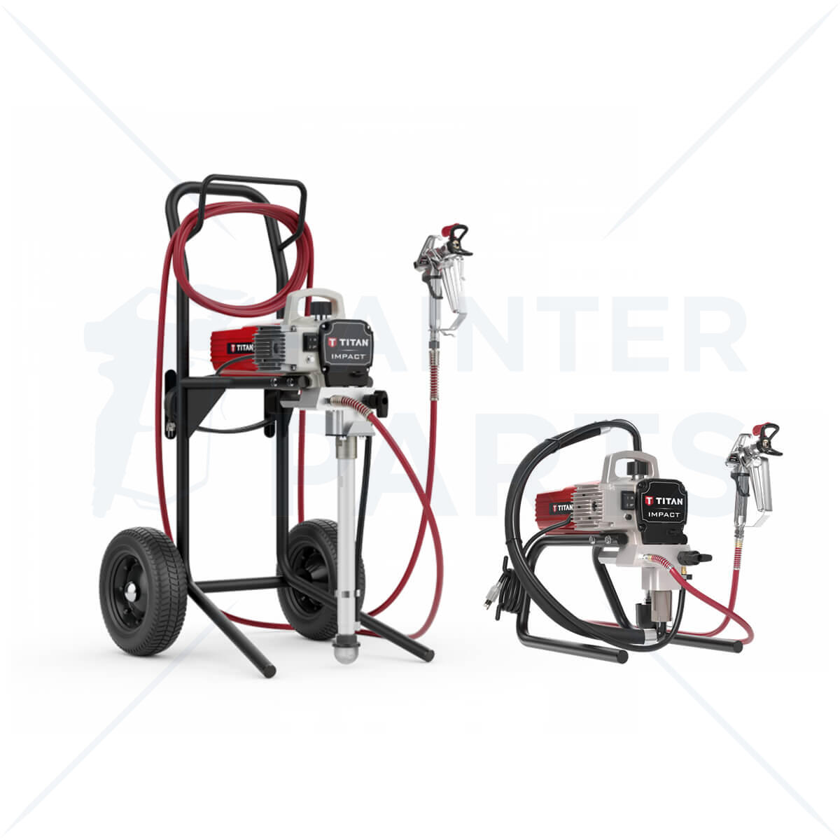 Shop Titan Impact 410 Electric Paint Sprayer Skid and High Rider
