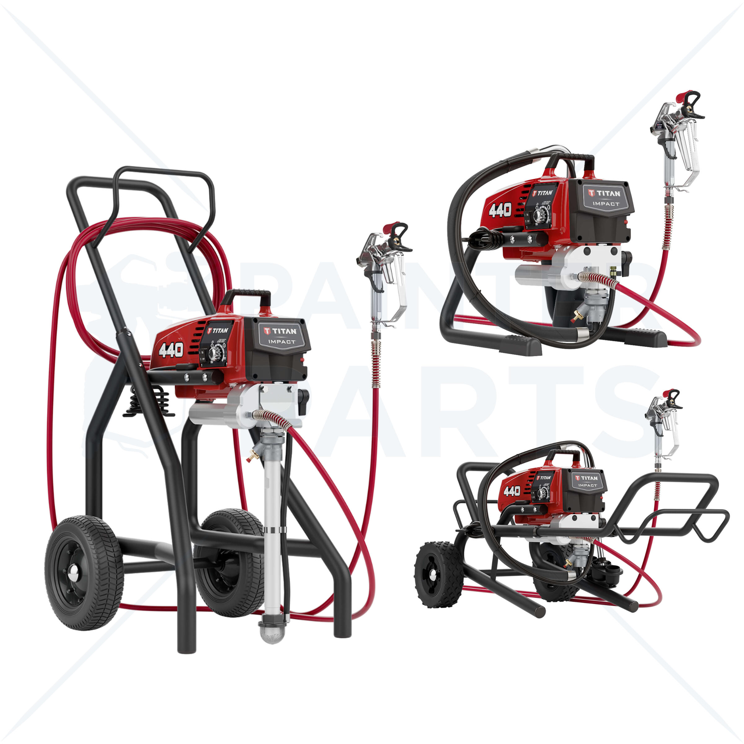 Shop Titan Impact 440 Electric Paint Sprayer Skid, Low Rider and
